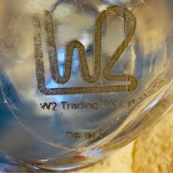 22. Hand Blown Art Glass Cat Figurine with Encased Fish | Studio Glass Decor - Picture 6 of 7